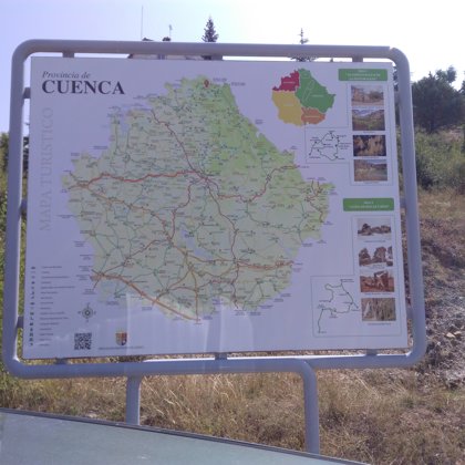 Mapa de la provincia de Cuenca 