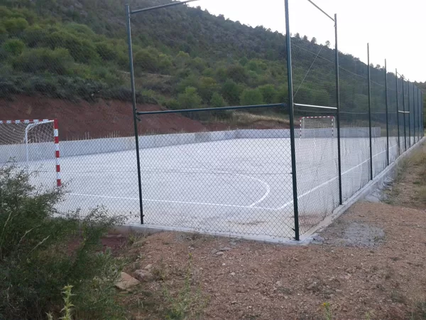 Proyecto de Polideportivo abandonado